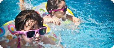 초둥학생 생존 수영 교육