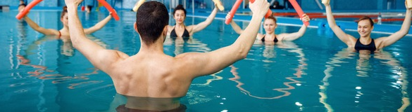 전문 수영 선수 훈련